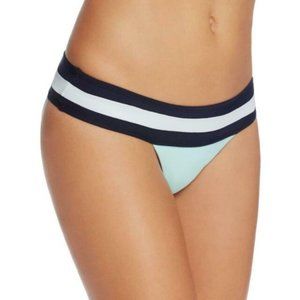 PILYQ COLORBLOCK BANDED FULL BIKINI BOTTOMS NWT